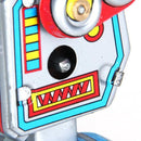 Wind UP Walking Robot Classic Clockwork Mechanical Collectible w/ Key Gift