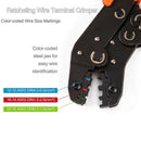 Crimping Pliers, Crimping Tool for Heat Shrink Connectors, Ratcheting Wire