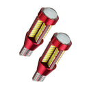 2x T10 501 194 4014 LED 78-SMD Car Canbus Error Free Wedge Light Bulbs