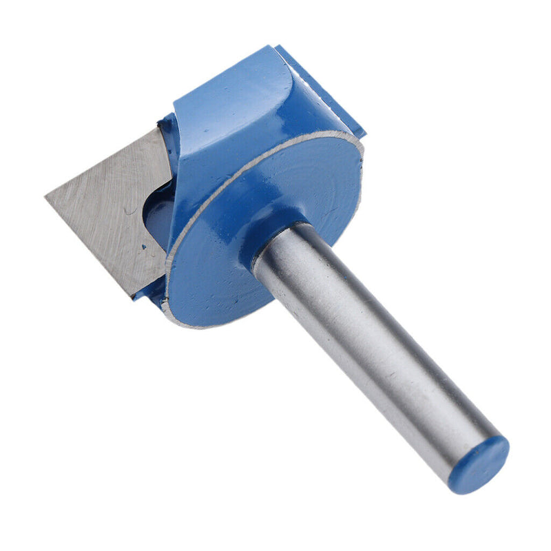 2 Pieces 8mm Shank CNC Router Bottom Cleaning Bit Milling Cutter Woodworking