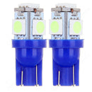 10X Ice Blue T10 Wedge 5050 5SMD W5W 168194 2825175 LED