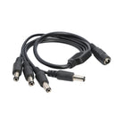 Guitar Effect Pedal Power with 1 to 4 Way Cord DC 9V 1A Power Supply Adapter
