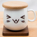 Wood Mat Coffee Home Drink Wood Coasters Coasters Square N6J4