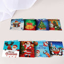 8Pcs/set DIY Diamond Painting Christmas Card for Home Family Decor Newest Useful