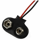 10x Black Red Short Cable Connection 9V Battery Clips Connector Buckle K4I3