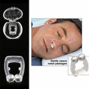 Silicon Stop Snoring Nose Clip Anti Snore Sleep Aid Device Night Tray