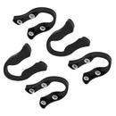 Plastic Household Black Handheld Wine Bottle Foil Cutter 5pcs N9V3