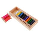 Kids Preschool Learning Toys Montessori Sensorial Material Color Box Medium