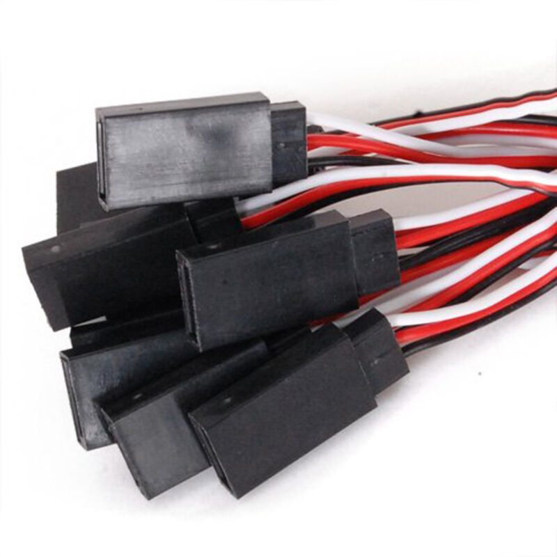 10*150mm 3Pin Servo Extension Lead Wire Cable Cord For Futaba JR Male To  D G7M9