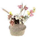 Foldable Rattan Hanging Flower Pot Planter Laundry Storage Basket Xmas Decor OZ