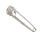 Luxury Rhinestone Scarf Clip Brooches Peacock Brooch Pin Women Jewellery