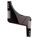 2pcs Beard Shaping Tool Styling Template Stencil Beard Comb for Salon Barber