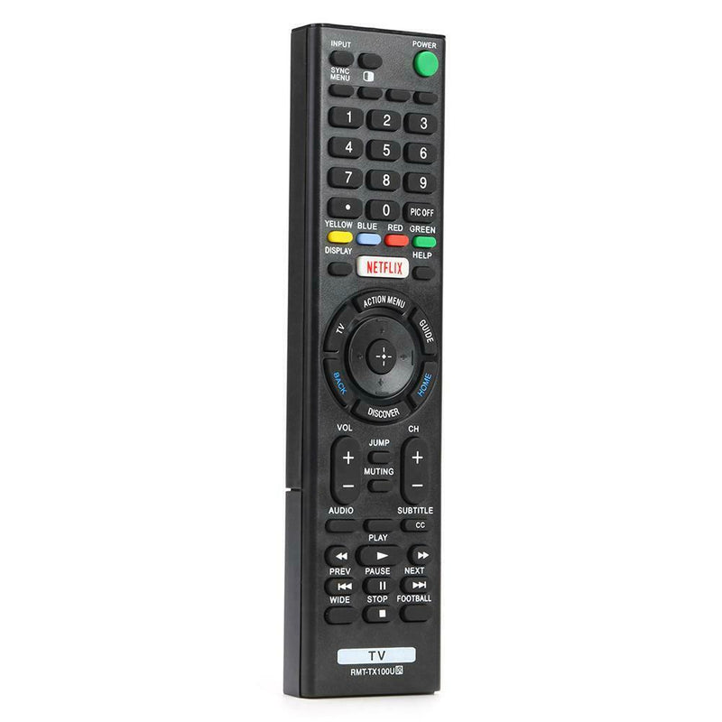 RMT-TX100U LED TV Remote Control Black Smart Controller for SONY L-50W800C