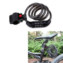 4 Feet Cycling Self Coiling Cable Lock Code Chain Locks for Gates & Fences