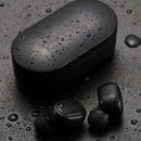 A6S Bluetooth TWS Earphones Stereo Handsfree In-Ear Headset w/ Mic (Black) SN9F