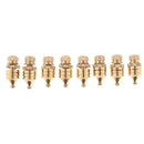 16 Pack Pure Copper Speaker  Stand Feet Cone Base Pads For Subwoofer