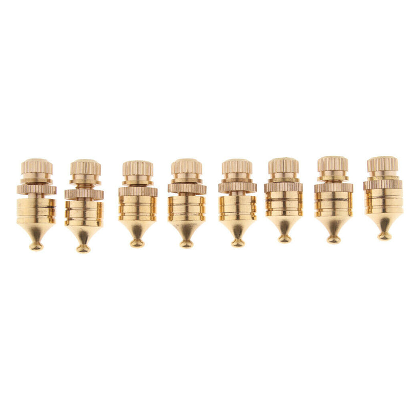 16 Pack Pure Copper Speaker  Stand Feet Cone Base Pads For Subwoofer