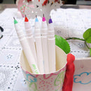 8PCS/Set Cute Korean Stationery Watercolor Pen Gel Set Pens Pro Color Kande N8Q2