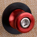 2 Red 8mm CNC Swingarm Spools Sliders Motorcycle fit for Suzuki GSXR600 750 1000