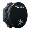 DC5V~48V LED Digital Volt Meter Display Gauge For Motorcycle With Touch Switch