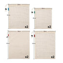 Reusable Produce Bags For Fruit,Veggies,Fridge Organizing,Toys,Lightweight&