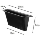 Black Front Row Door Side Storage Box Handle Pocket Armrest Phone Container Y9R4