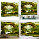 Hanging Tapestry Polyester Blanket Bedspread for Living Room 230 x 150cm