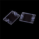5PCS Safety Cover for Single Phase Solid State Relay SSR Clear Plastic Cover JR