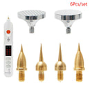6Pcs Liftwrinkle Tattoo Spot Removal Plasma Fine Needle Flat Striated RoundS Hn