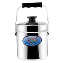 Loop Handle Cooking Pot Cans Dual Layer Mess Tin Pan Stove Lunch Box 18 cm