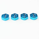 1Set/4Pcs Metal Hexagon Set For Wltoys 12428 12423 1/12 Speed Rc Car Feiyue