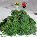 Green Artificial Silk cloth product For Lining Plant Flower Garland Decor