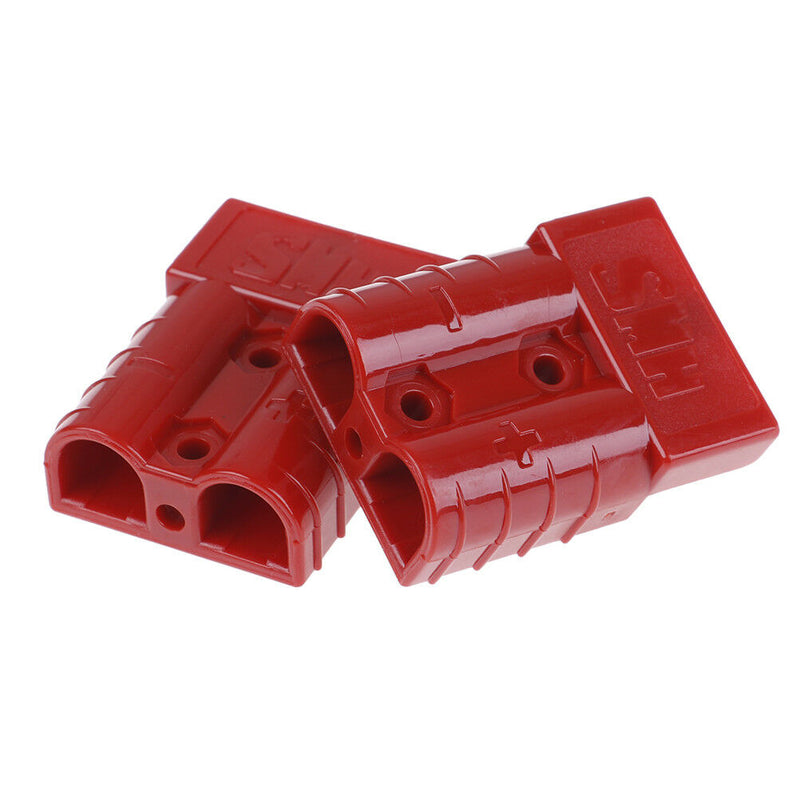 2x 50A 600V car battery quick connect disconnect power wire cable connector p Hn