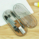 School Tools Precision Geometry Set Compass and tractor Set For High 8 Pcs S9N4