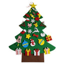 DIY Felt Christmas Tree Set Kit with 30Pcs Removable Ornaments Felt Xmas Ne