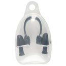 Black PVC Swimmer Swimming Nose Clip Ear Plug + Clear Case Unisex Q8T7
