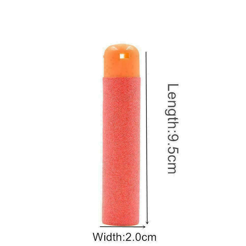 6X RED Refill Foam Bullet Darts Elite Mega Centurion I9Q0