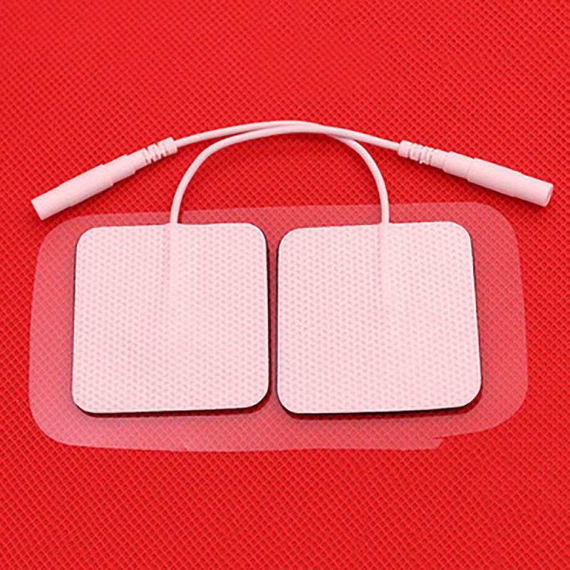 40pcs 2.0mm Jack 4*4cm Non-Woven Physiotherapy Tablets 20 Bags White Useful UVR