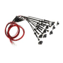 Set of 10 12V  Street Lights Railway Train Lamp Post HO TT N 1:100-1:150