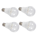 4-Pack 12W LED Growing Light Bulb for Rose Flowers Chrysanthemum, E27 Base,