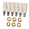 6Pcs Guitar Tuning Pegs Tuners Machine Heads Gear and Pins Parts Style1