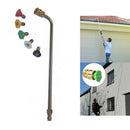 Pressure Washer Gutter Stainless Steel Pressure Washer Gutter for Wand 1/4  Q4Y1