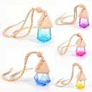 New Air Freshener Car Perfume Hanging Printed Fragrance Diffuser Bottle LJ
