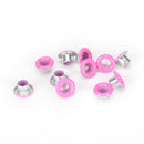100pcs  4.5mm Scrapbook Eyelet Random Mixed Color Metal eyelets For DIY cloth MO