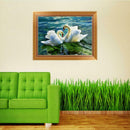 DIY Swan Diamond Painting 5D Embroidery Crystal Rhinestone Picture Decor