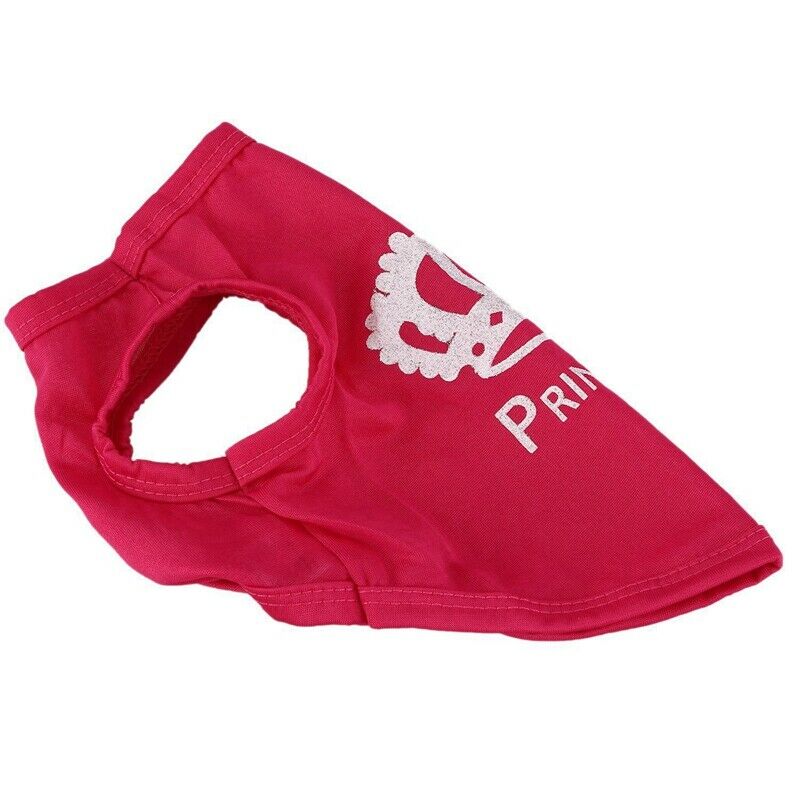 Winter Warm Pattern Dog Clothes Pet Clothing Pink S K6H1