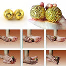 2 Acupuncture Ball Pain hand Palm Relief Massage Stimulation Needle Magne Dcjf