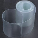 2M 43mm 27mm Dia PVC Heat Shrink Tubing Clear for 1 x 26650 Battery