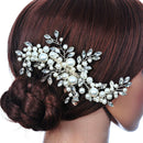 Wedding Party Bridal Bridesmaid Prom Crystal Tiara Hair Comb Women Headpiece