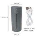 Humidifier, 230Ml Mini Usb Humidifier Cool Mist Humidifier 7 Color Led Ligh